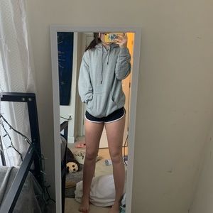 grey hoodie